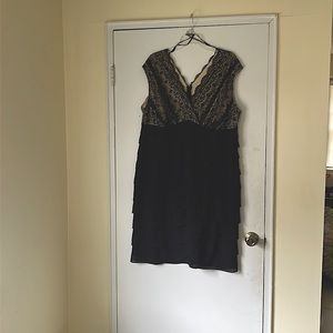 Evening dress for a party or wedding.